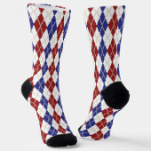 Amerikanische Raute Socken (Gewinkelt)