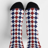 Amerikanische Raute Socken (Oben)