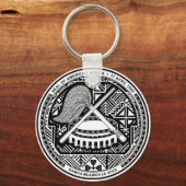 Amerikanische Region Samoa Schlüsselanhänger (Vorderseite)