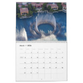 Amerikanische Reise Kalender (Mär 2026)