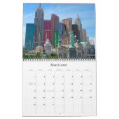 Amerikanische Reisen (mit Standorten) 2025 Kalender (Mär 2026)