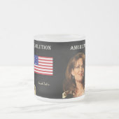 Amerikanische Revolution Mattglastasse (Mittel)