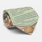 Amerikanische Revolutions-Freimaurer 1876 Krawatte (Gerollt)