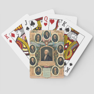 Amerikanische Revolutions-Freimaurer 1876 Spielkarten