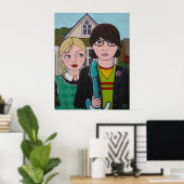 Amerikanische Rocker Poster (Heimbüro)