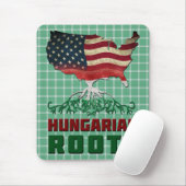 Amerikanische Roots Mousemat Mousepad (Mit Mouse)