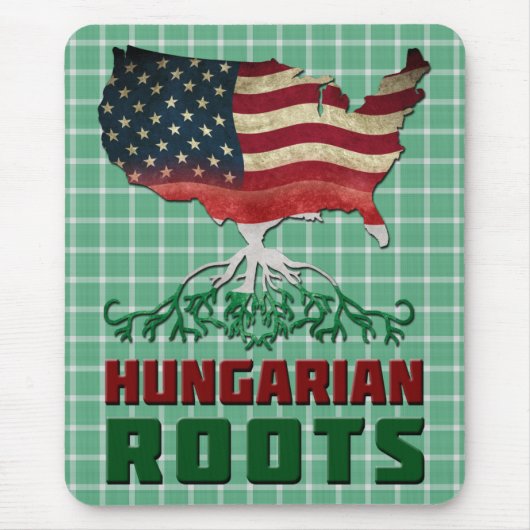 Amerikanische Roots Mousemat Mousepad (Vorne)