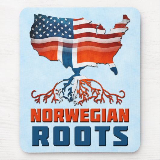 Amerikanische Roots Mousemat Mousepad (Vorne)