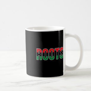 Amerikanische Roots - Panafrikanische Unia Flag Di Kaffeetasse