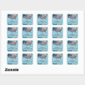 Amerikanische Roots Stickers (Blatt)