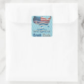 Amerikanische Roots Stickers (Tasche)