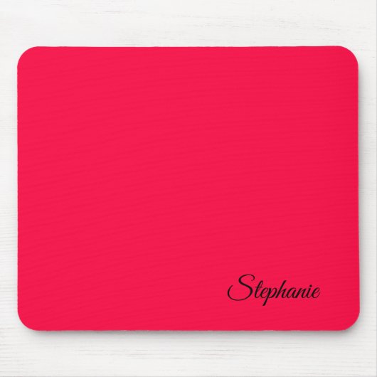 Amerikanische Rose Mousepad (Vorne)
