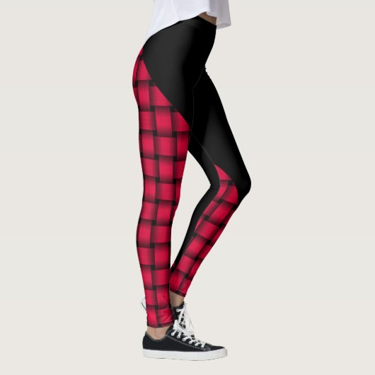 Amerikanische Rose Weave Pattern w/Black Leggings (Rechts)