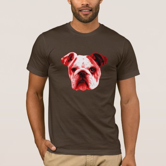Amerikanische rote Bulldogge - beste Hunde T-Shirt (Vorderseite)