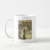 Amerikanische Saddlebred-Imitate Vintag Kaffeetasse (Links)