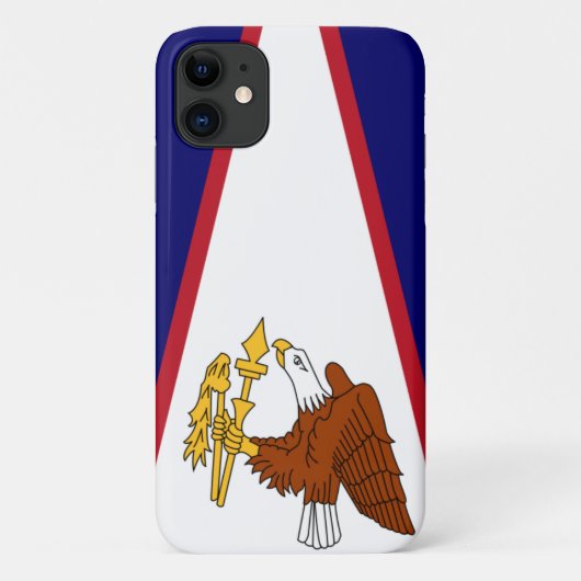 Amerikanische Samoie Case-Mate iPhone Hülle (Rückseite)