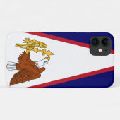 Amerikanische Samoie Case-Mate iPhone Hülle (Rückseite (Horizontal))