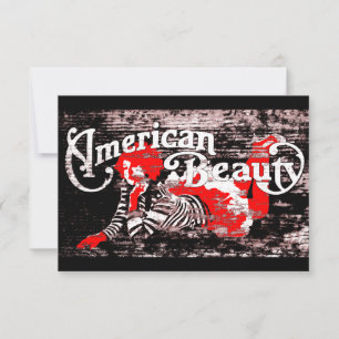 amerikanische Schönheit Einladung