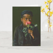 Amerikanische Schönheit Karte (Gelbe Blume)