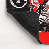 amerikanische Schönheit Mousepad (Ecke)