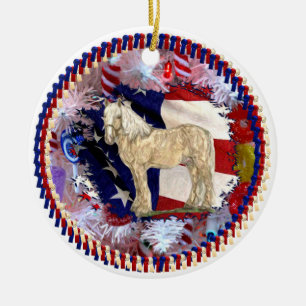 Amerikanische Schönheits-Verzierung Keramikornament