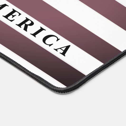 Amerikanische Schreibtischmatte mit benutzerdefini (Ecke)
