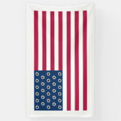 Amerikanische Schussflagge Banner (Vertikal)
