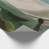 Amerikanische Schwanenvögel Audubon Geschenkpapier (Ecke)