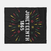 Amerikanische Schwarzgeschichte, 1865 Fleecedecke (Vorderseite (Horizontal))