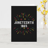 Amerikanische Schwarzgeschichte, 1865 Karte (Gelbe Blume)