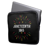 Amerikanische Schwarzgeschichte, 1865 Laptopschutzhülle (Vorderseite Links)