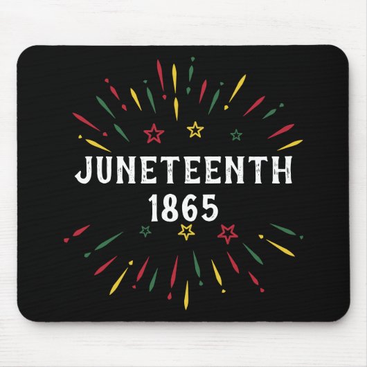 Amerikanische Schwarzgeschichte, 1865 Mousepad (Vorne)