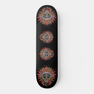 Amerikanische Skelettfächer Skateboard