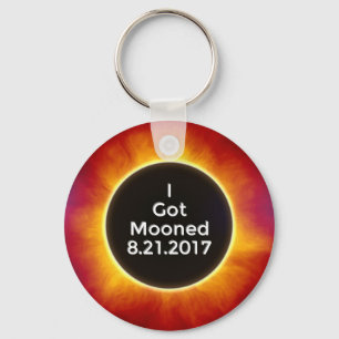 Amerikanische Solareklipse got Mooned am 21. Schlüsselanhänger