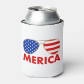 Amerikanische Sonnenbrille Dosenkühler (Kanne Vorderseite)