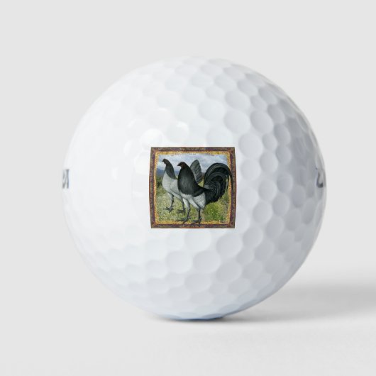 Amerikanische Spiele: Self Blue oder Dun Golfball (Vorderseite)