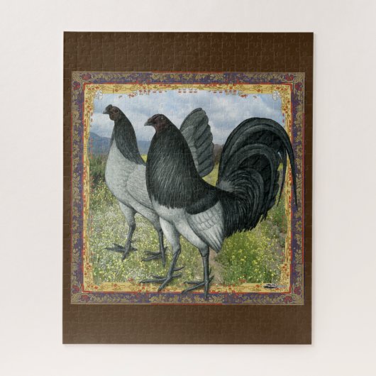 Amerikanische Spiele: Self Blue oder Dun Puzzle (Vertikal)