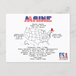 Amerikanische Staat auf einer Karte und nützliche 