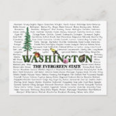 Amerikanische Staaten - Washington Postcard Postkarte (Vorderseite)