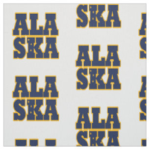 Amerikanische Staatsflagge Alaskas Stoff