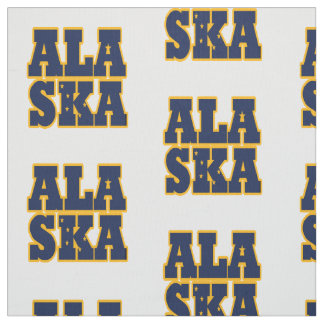 Amerikanische Staatsflagge Alaskas Stoff