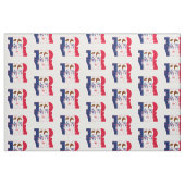 Amerikanische Staatsflagge Iowas Stoff (Fat Quarter (45,7 x 55,9 cm))
