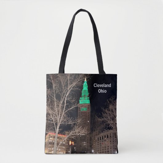 AMERIKANISCHE STADT CLEVELAND OHIO TASCHE (Vorderseite)