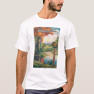 Amerikanische Stahl-u. des Draht-Co T-Shirt