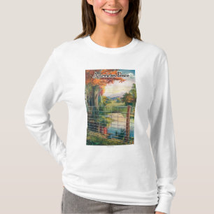 Amerikanische Stahl-u. des Draht-Co T-Shirt