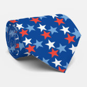 Amerikanische Sterne Krawatte (Gerollt)