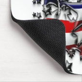 Amerikanische Sterne Mousepad (Ecke)