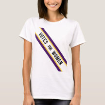 Amerikanische Stimmen für Frauen Suffragette Sash