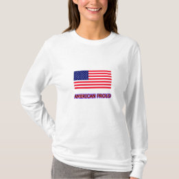 Amerikanische Stolz auf das MUSEUM Zazzle-Template T-Shirt