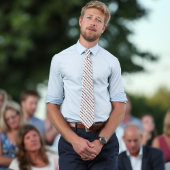 Amerikanische Streifen mit Sternen Krawatte